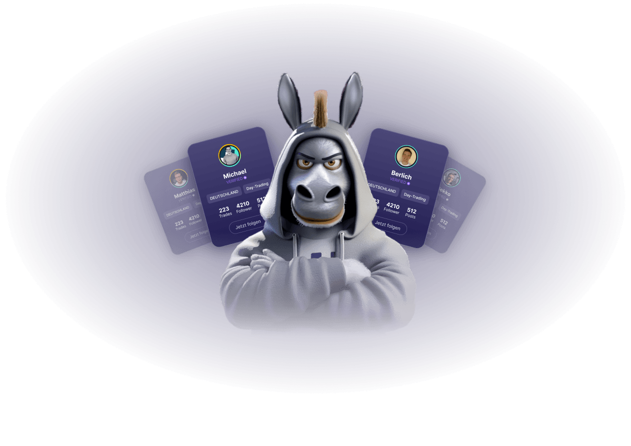 Goldesel Maskottchen